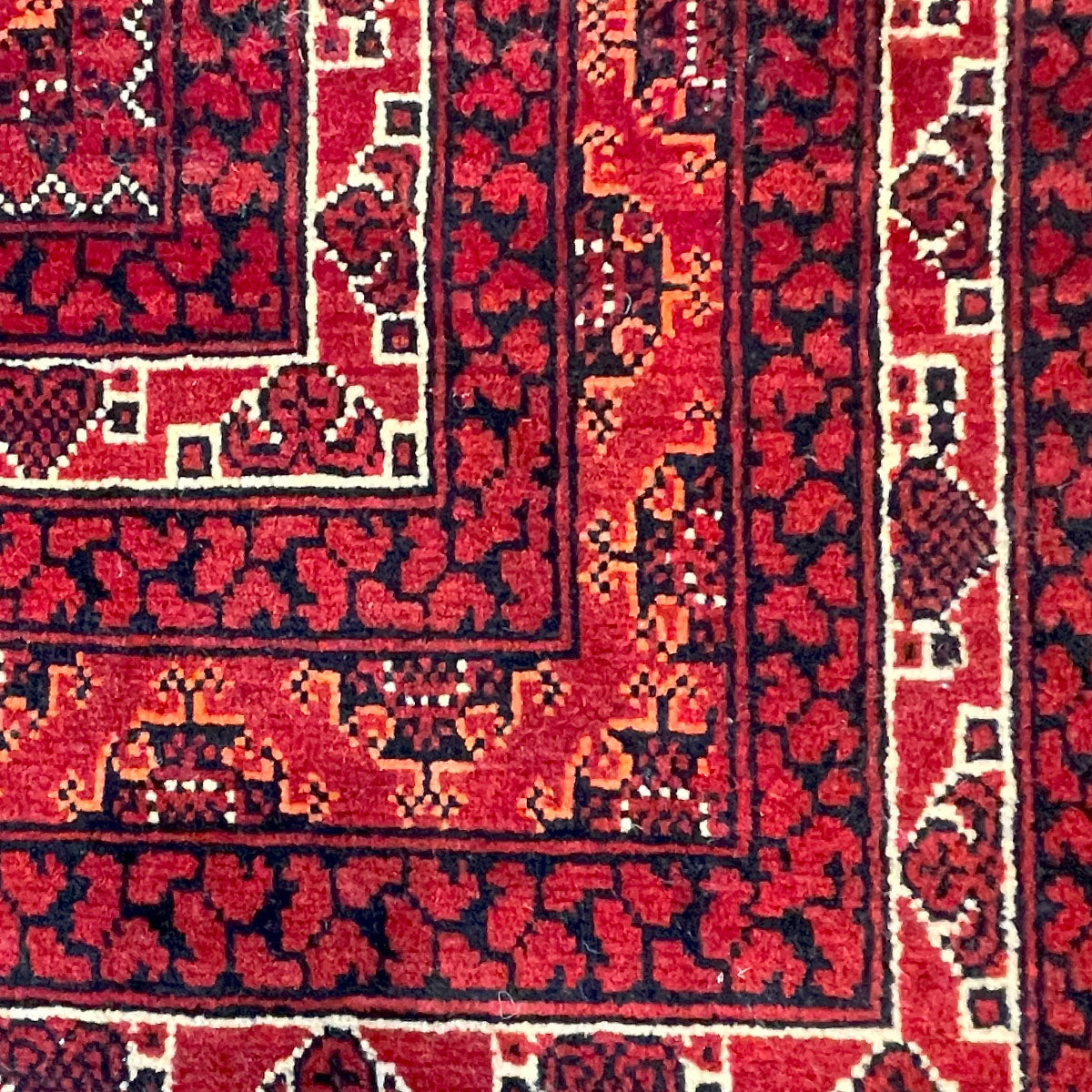 שטיח אפגני באשיר 00 צבעוני 199*150
