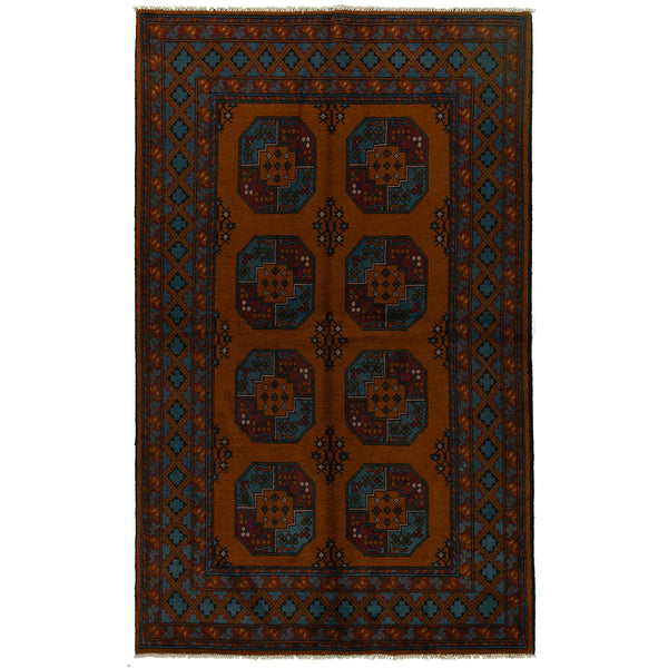 שטיח קאבול חום 253*155 KABUL
