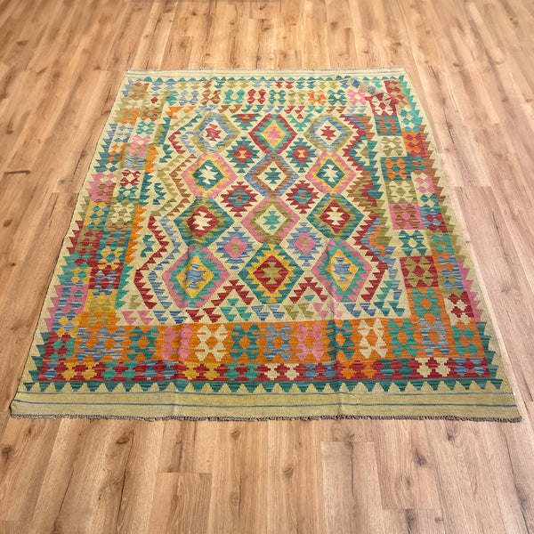 שטיח קילים פרסי רטרו 00 צבעוני 249*181 KILIM