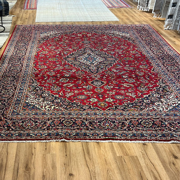 שטיח קשאן פרסי 00 צבעוני 408*300 KASHAN