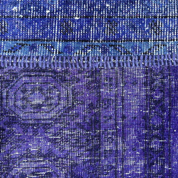 שטיח טלאים סגול ראנר 308*82 PATCH