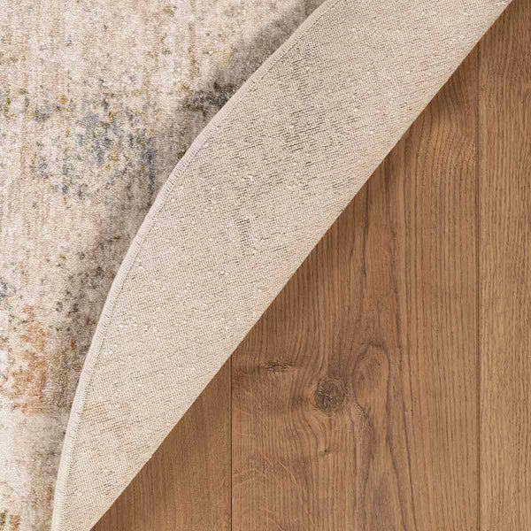 שטיח רוסטיק קרם עגול RUSTIC