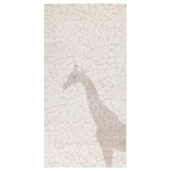 שטיח ג'ירף 01 בז׳ ראנר GIRAFFE