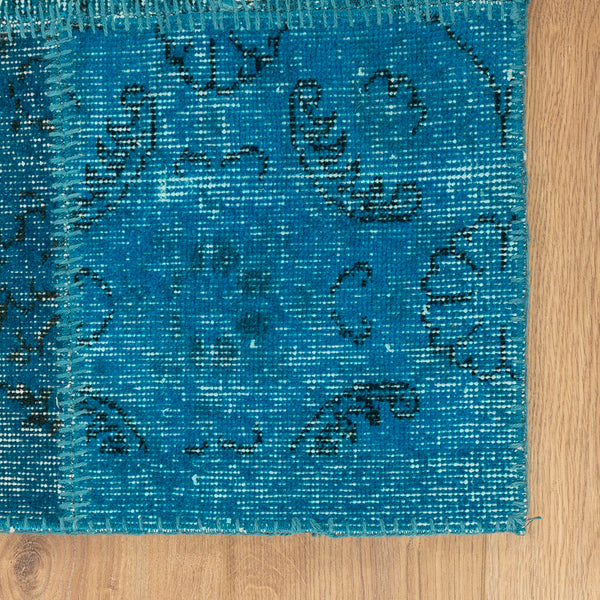 שטיח טלאים כחול 240*170 PATCH