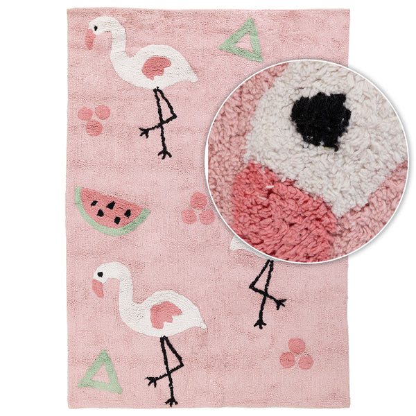 שטיח פלמינגו ורוד FLAMINGO
