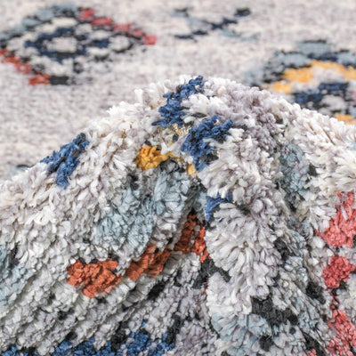 שטיח טנג'יר 11 צבעוני עגול | השטיח האדום