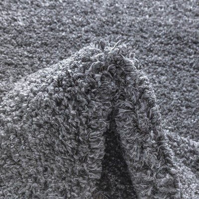 שטיח שאגי קטיפה פארמה 02 אפור כהה | השטיח האדום