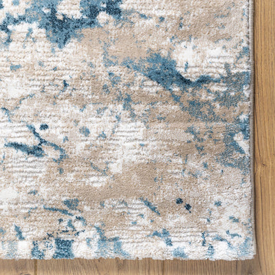 שטיח אליסה 02 קרם/כחול