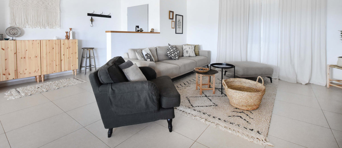 בחירת שטיח לסלון - המדריך המלא