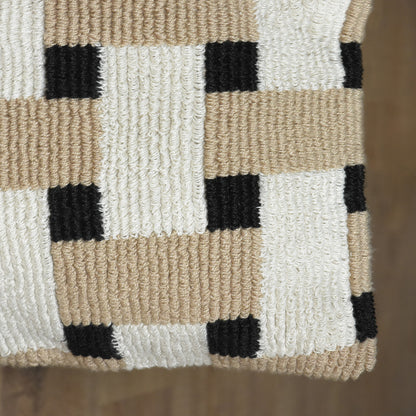 כרית קלי קרם/שחור KELLY