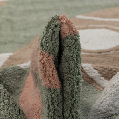 שטיח ספייס 01 ירוק SPACE