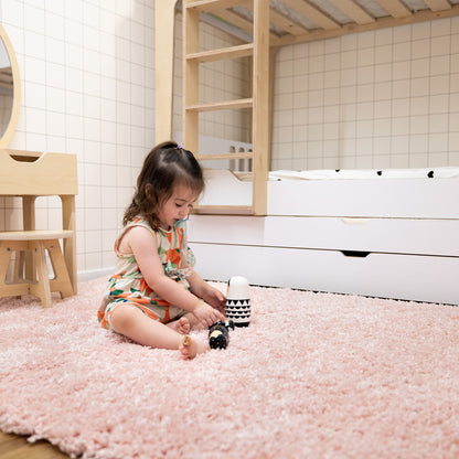 שטיח שאגי קטיפה פארמה 02 ורוד בהיר SHAGI