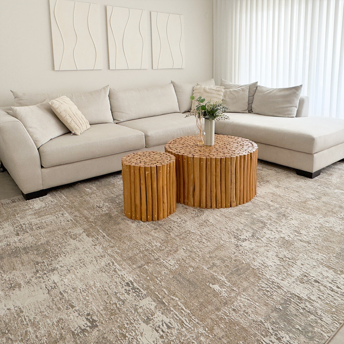 שטיח ורוניקה בז' VERONICA