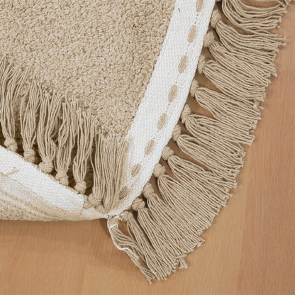 שטיח סאני ג'וי 04 בז' עגול SUNNY JOY