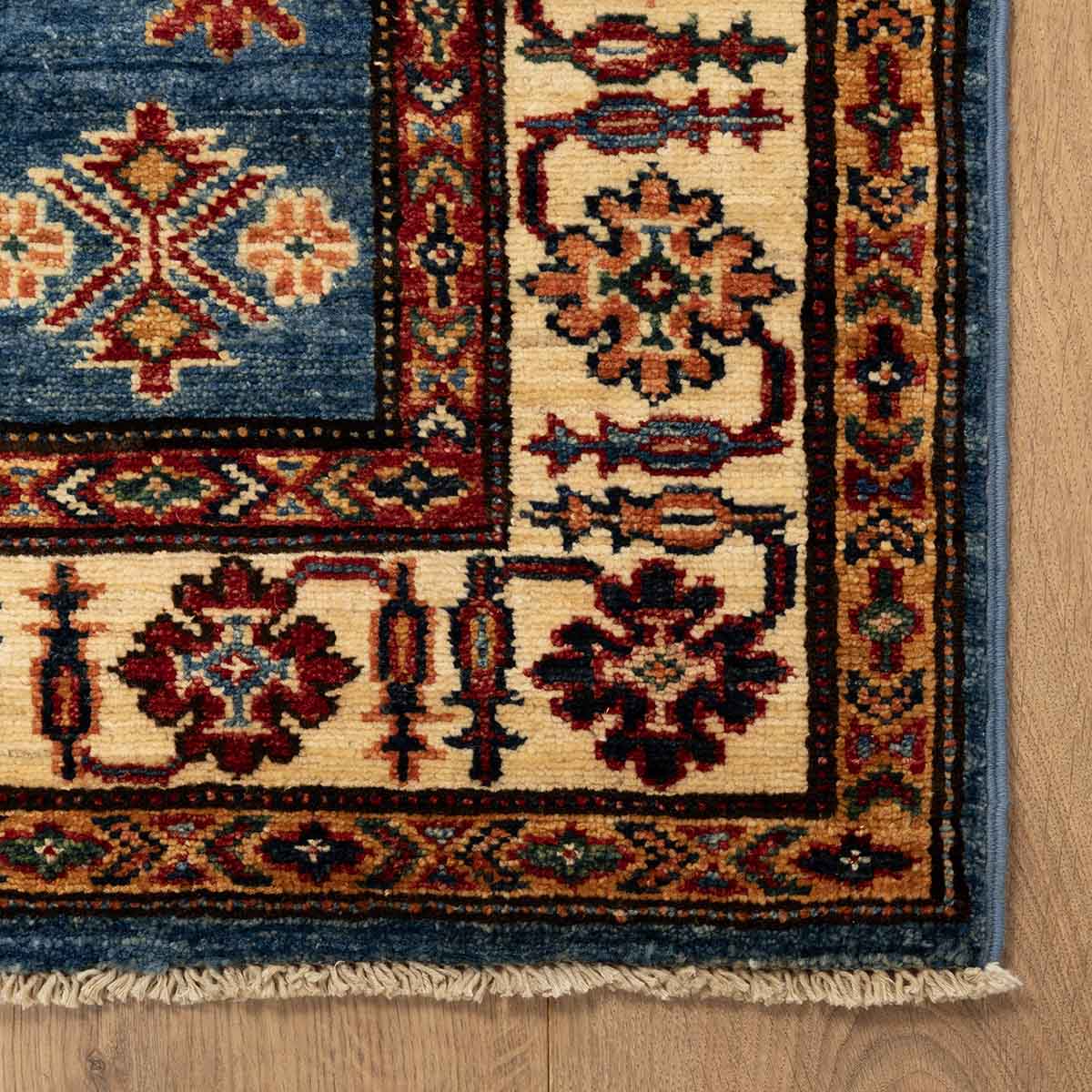 שטיח קזאק -  קייזר כחול 156*104 KAYZAR