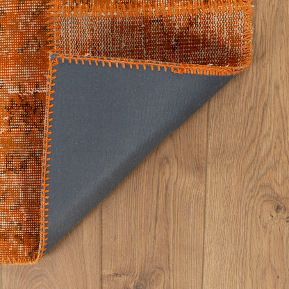 שטיח טלאים כתום 200*140 PATCH