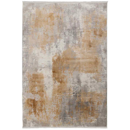 שטיח ברצלונה 03 אפור/צהוב BARCELONA