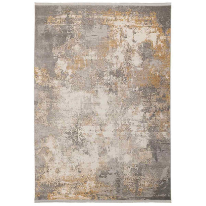 שטיח ברצלונה 06 אפור/צהוב BARCELONA