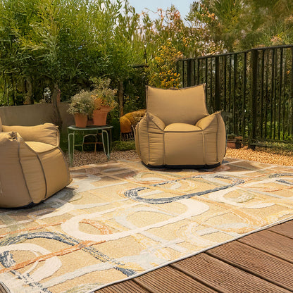 שטיח נייטשר 09 אפור/צבעוני NATURE