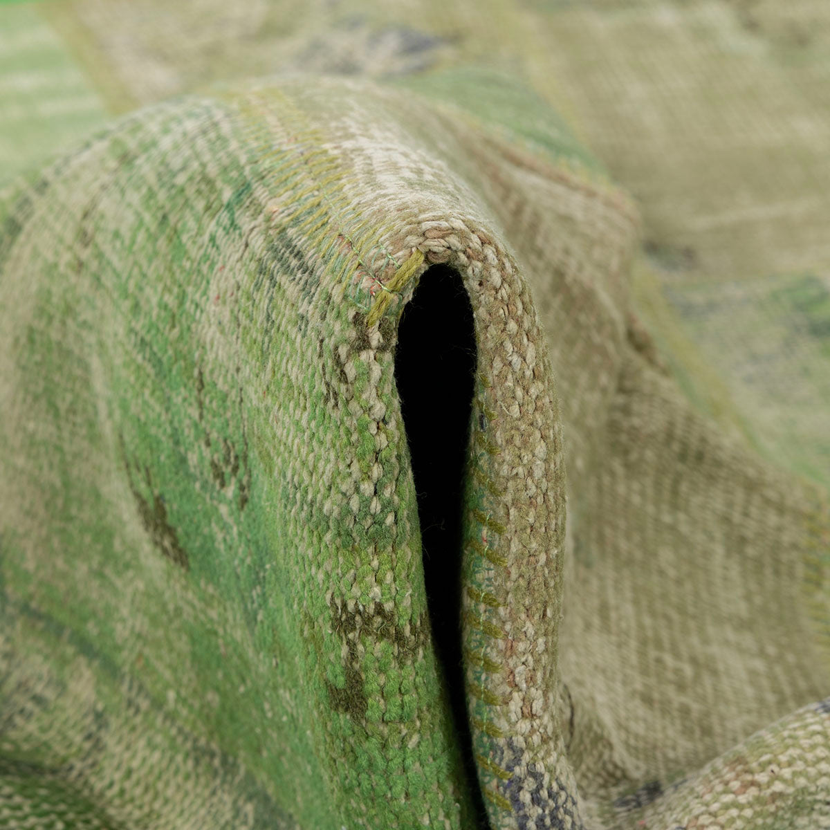 שטיח טלאים ירוק 200*140 PATCH