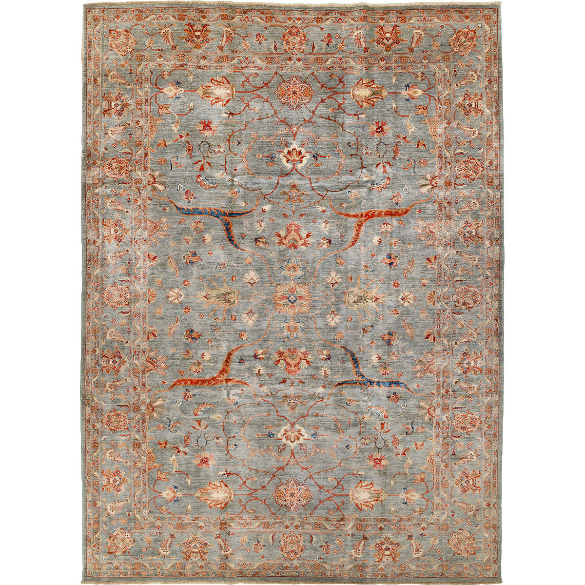שטיח ארזו אפור/צבעוני 349*256 AREZU