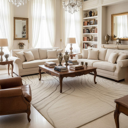 שטיח מרבל קרם MARBLE