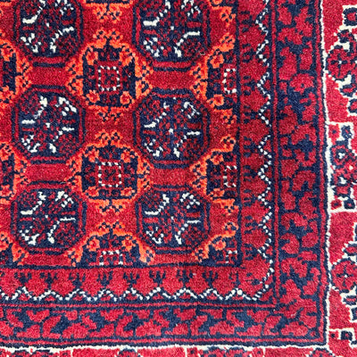 שטיח אפגני באשיר 00 אדום 244*155