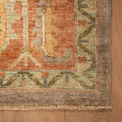 שטיח אושאק אפור 398*300 OSHAK