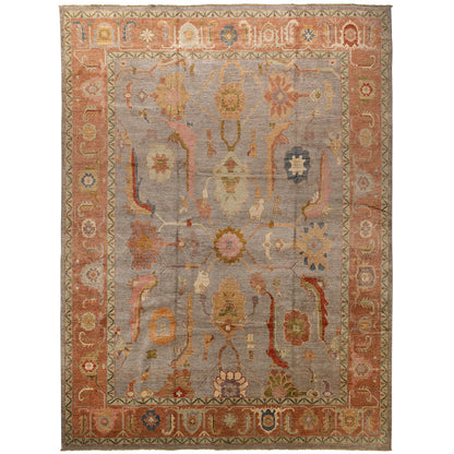 שטיח אושאק אפור 398*300 OSHAK