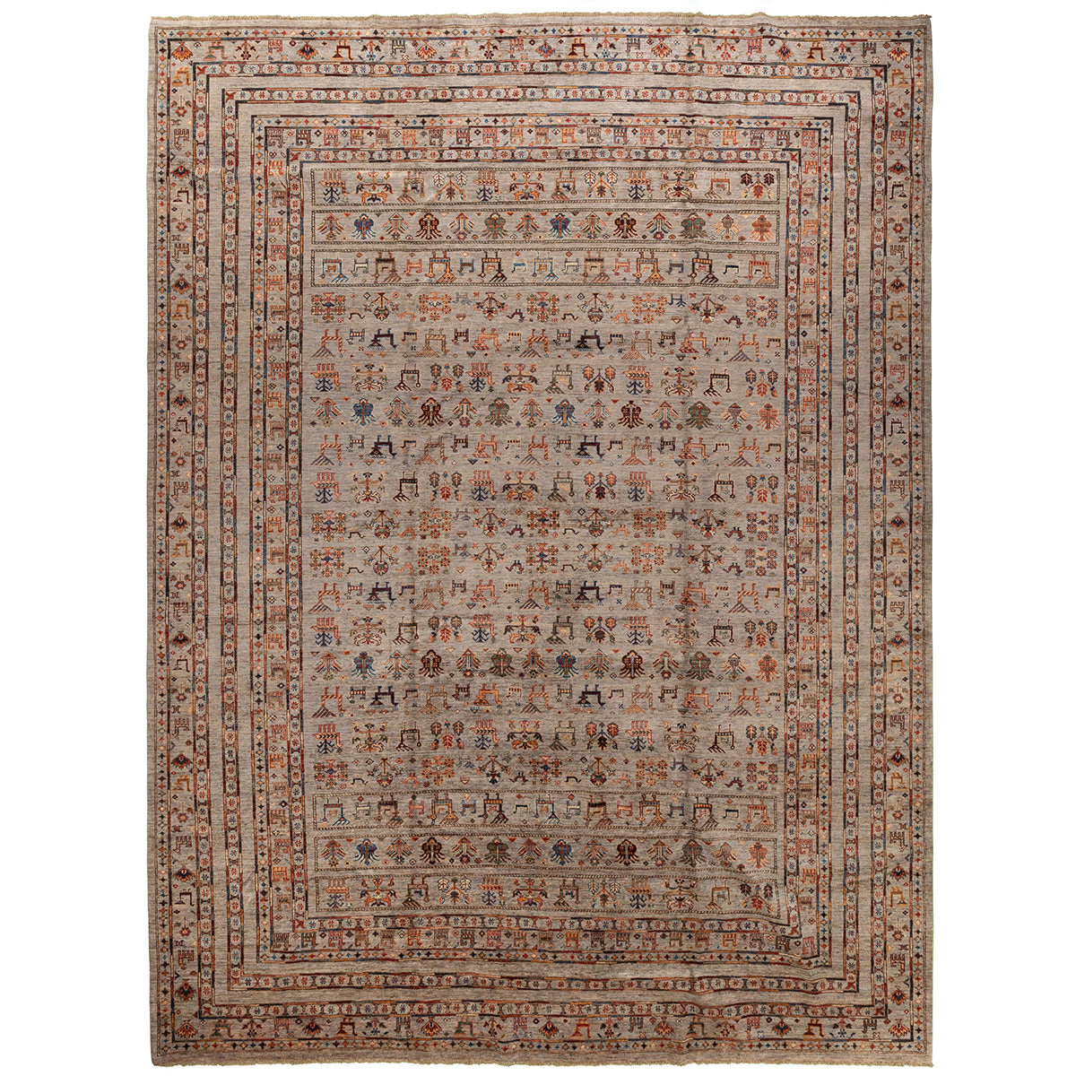 שטיח ארזו אפור 398*303 AREZU