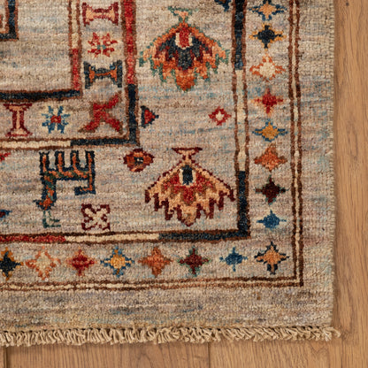 שטיח ארזו אפור 398*303 AREZU