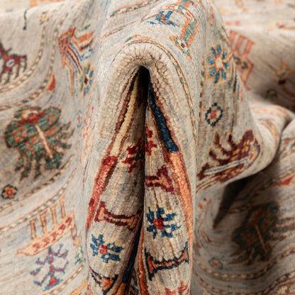 שטיח ארזו אפור 398*303 AREZU