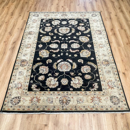 שטיח סופר זיגלר 00 שחור/בז' 240*176 SUPER ZIGLER