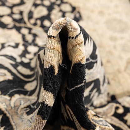 שטיח סופר זיגלר בז'/שחור 415*309 SUPER ZIGLER