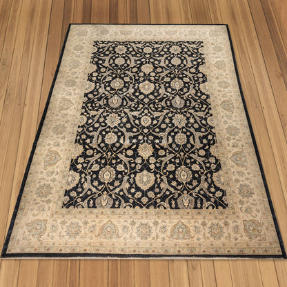 שטיח סופר זיגלר בז'/שחור 415*309 SUPER ZIGLER