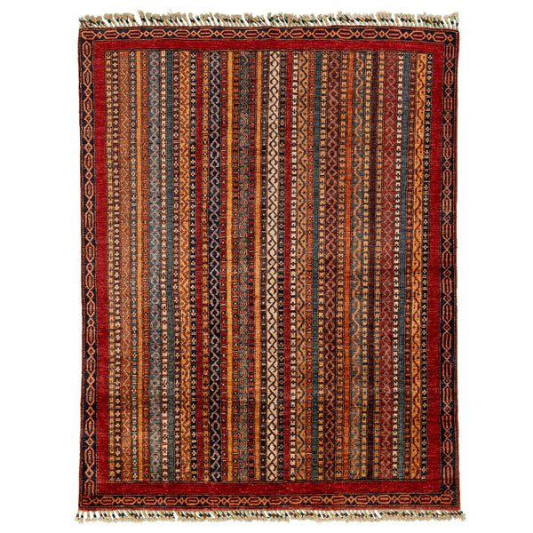 שטיח שאל פרסי צבעוני 192*149 SHIRAZ