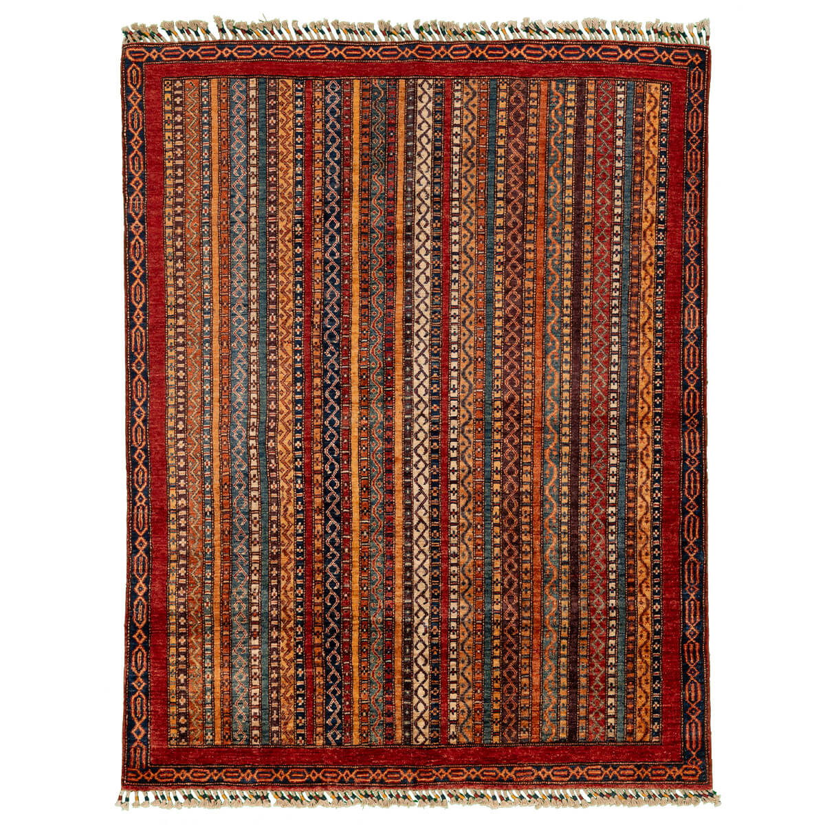 שטיח שאל פרסי צבעוני 192*149 SHIRAZ