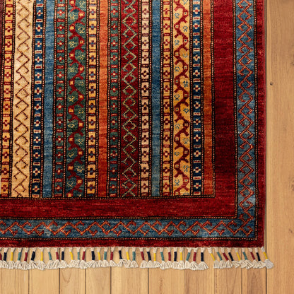 שטיח שאל פרסי צבעוני 287*197 SHIRAZ