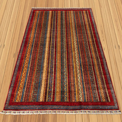 שטיח שאל פרסי צבעוני 287*197 SHIRAZ