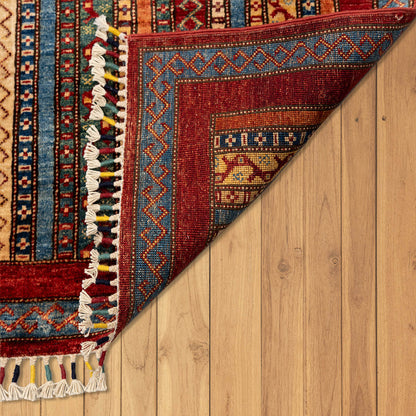 שטיח שאל פרסי צבעוני 287*197 SHIRAZ