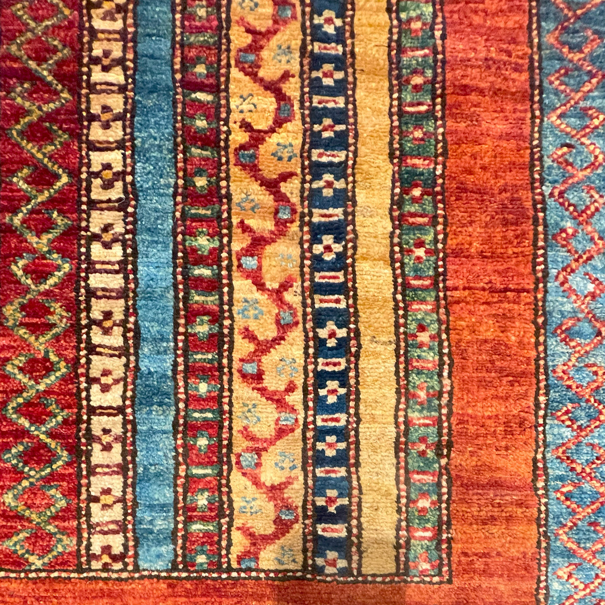 שטיח שאל פרסי 00 צבעוני 391*300 SHIRAZ