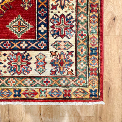 שטיח סופר קזאק 00 אדום/בז' 237*186 KAZAK