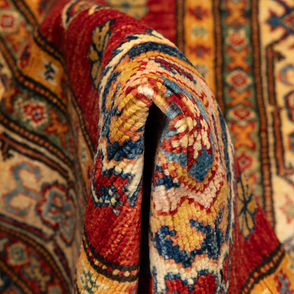 שטיח סופר קזאק צבעוני ראנר 312*84 KAZAK