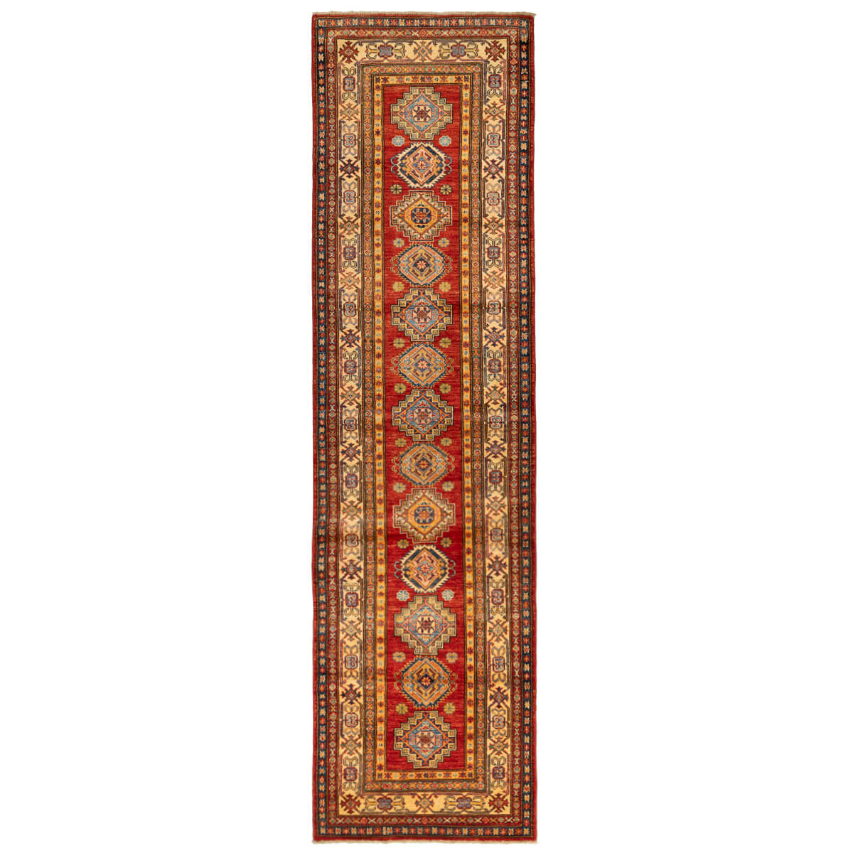 שטיח סופר קזאק צבעוני ראנר 312*84 KAZAK