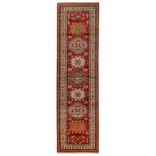שטיח סופר קזאק צבעוני ראנר 315*88 KAZAK
