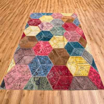שטיח טלאים 00 צבעוני 297*197