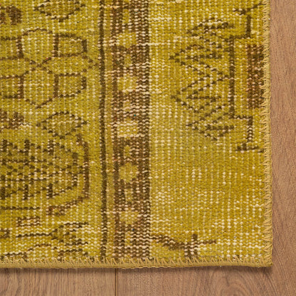 שטיח טלאים צהוב 201*151 PATCHE