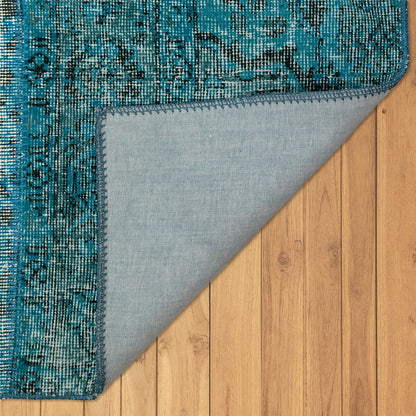 שטיח טלאים טורקיז/אפור 400*300 PATCHE