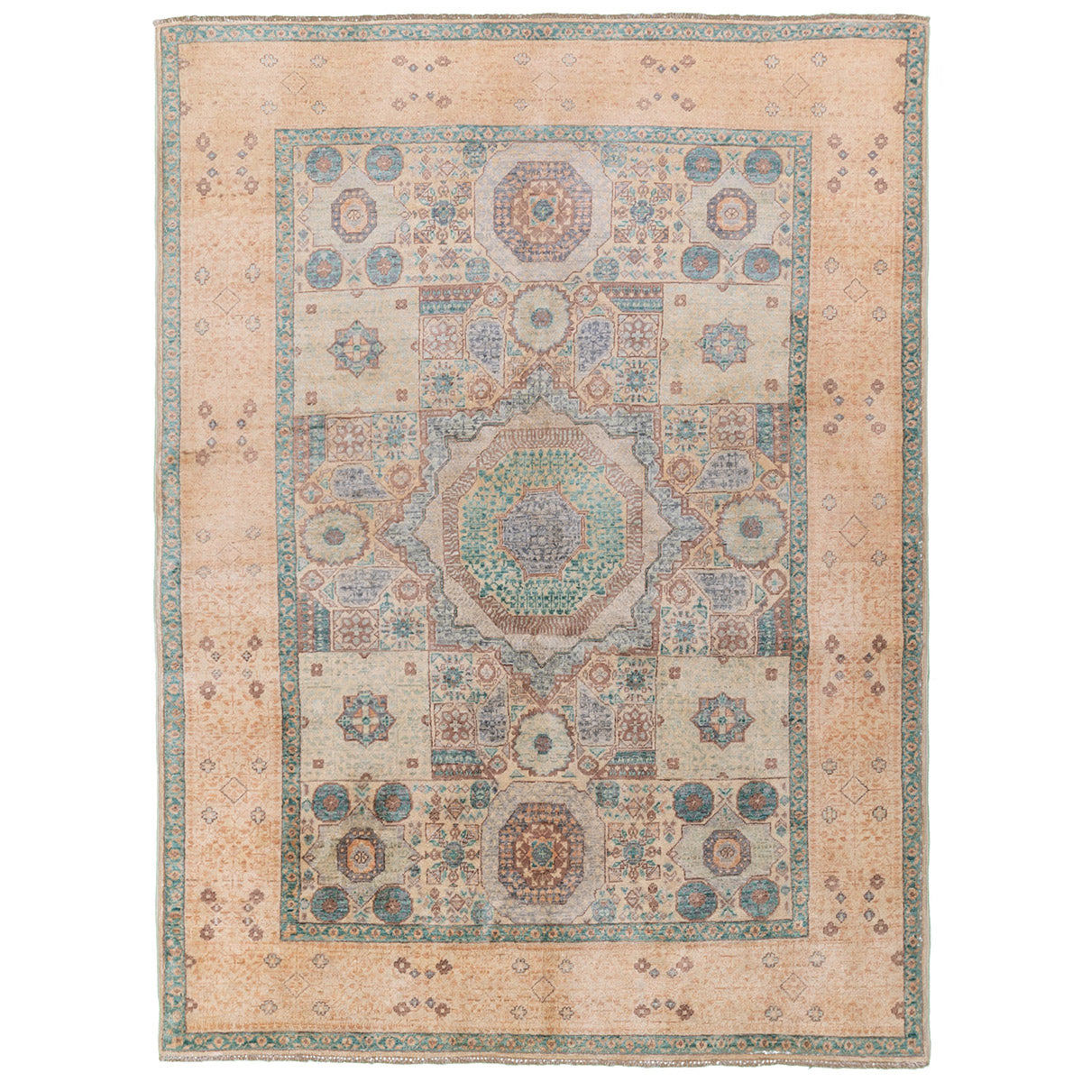 שטיח סוזני תכלת 208*155 SUZANI