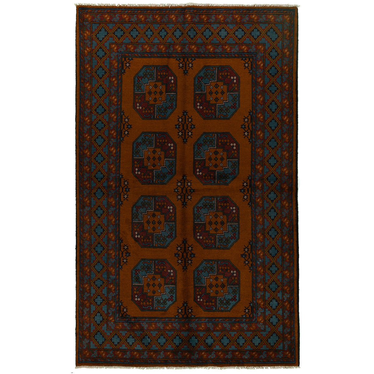 שטיח קאבול חום 253*155 KABUL